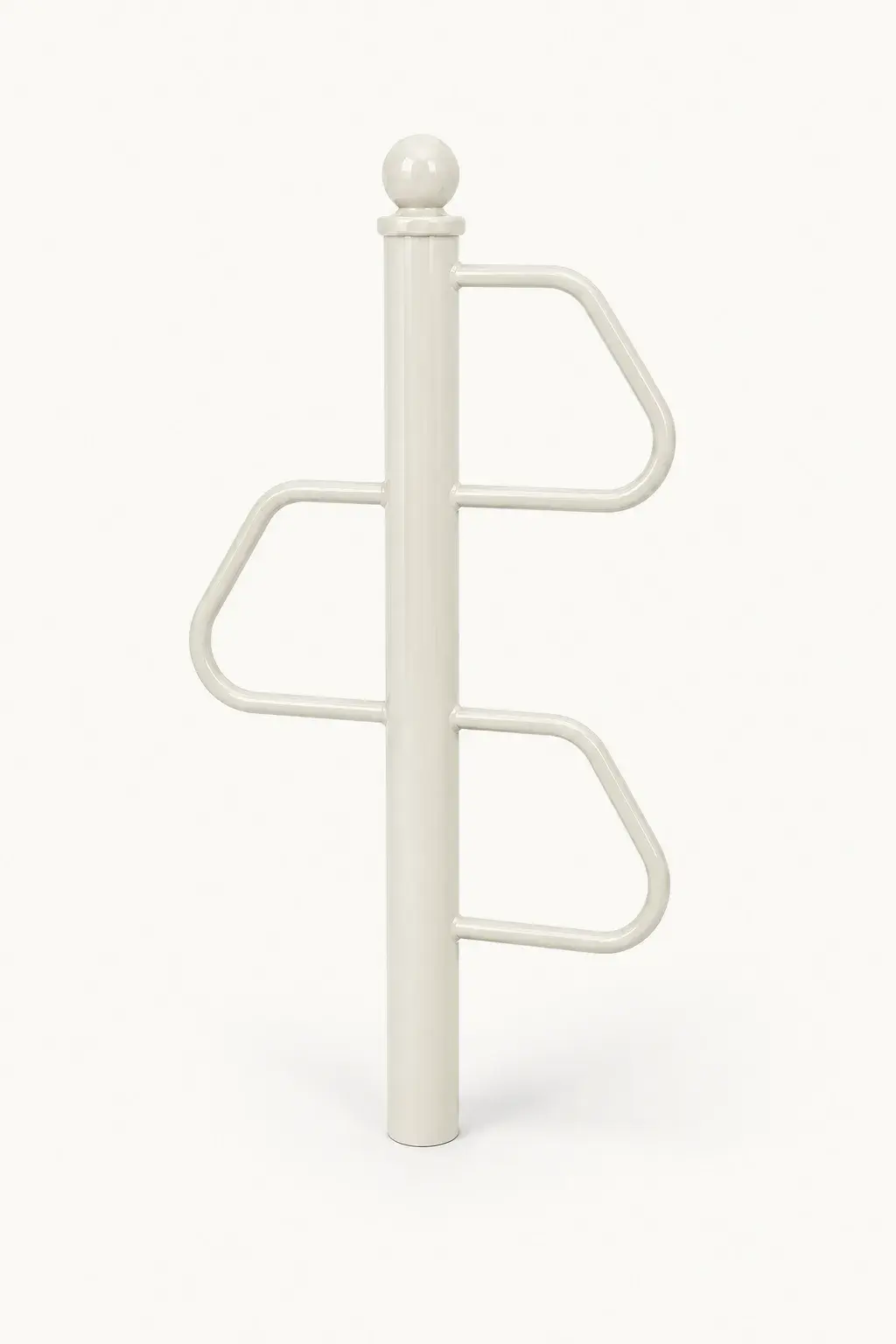 Support-cycle CS3 — coloris Blanc (RAL 9010)