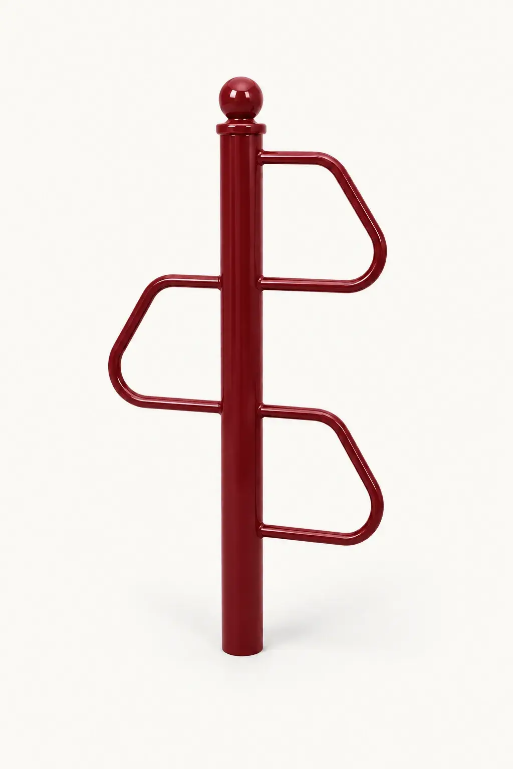 Support-cycle CS3 — coloris Rouge (RAL 3004)