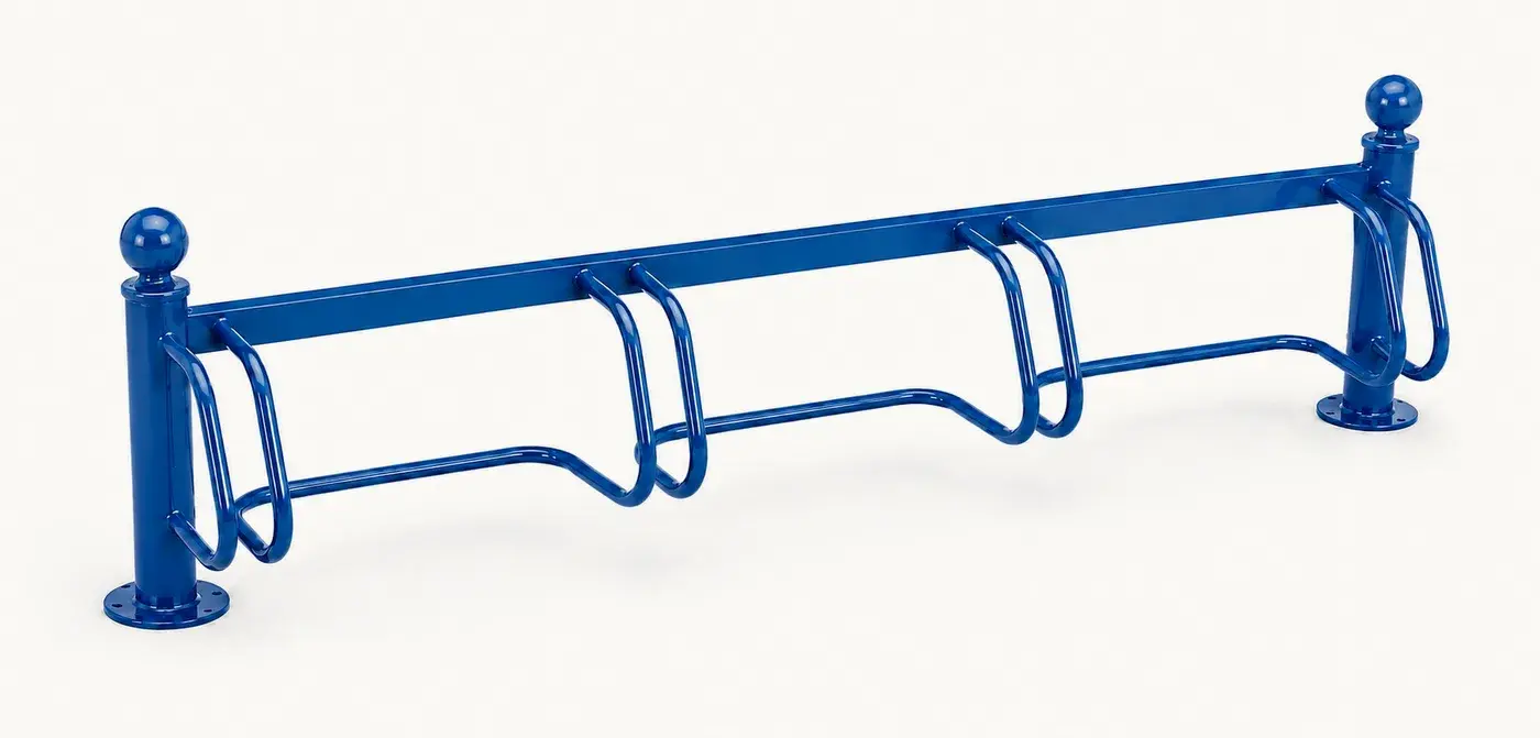 Support-cycle CS4 — coloris Bleu (RAL 5010)