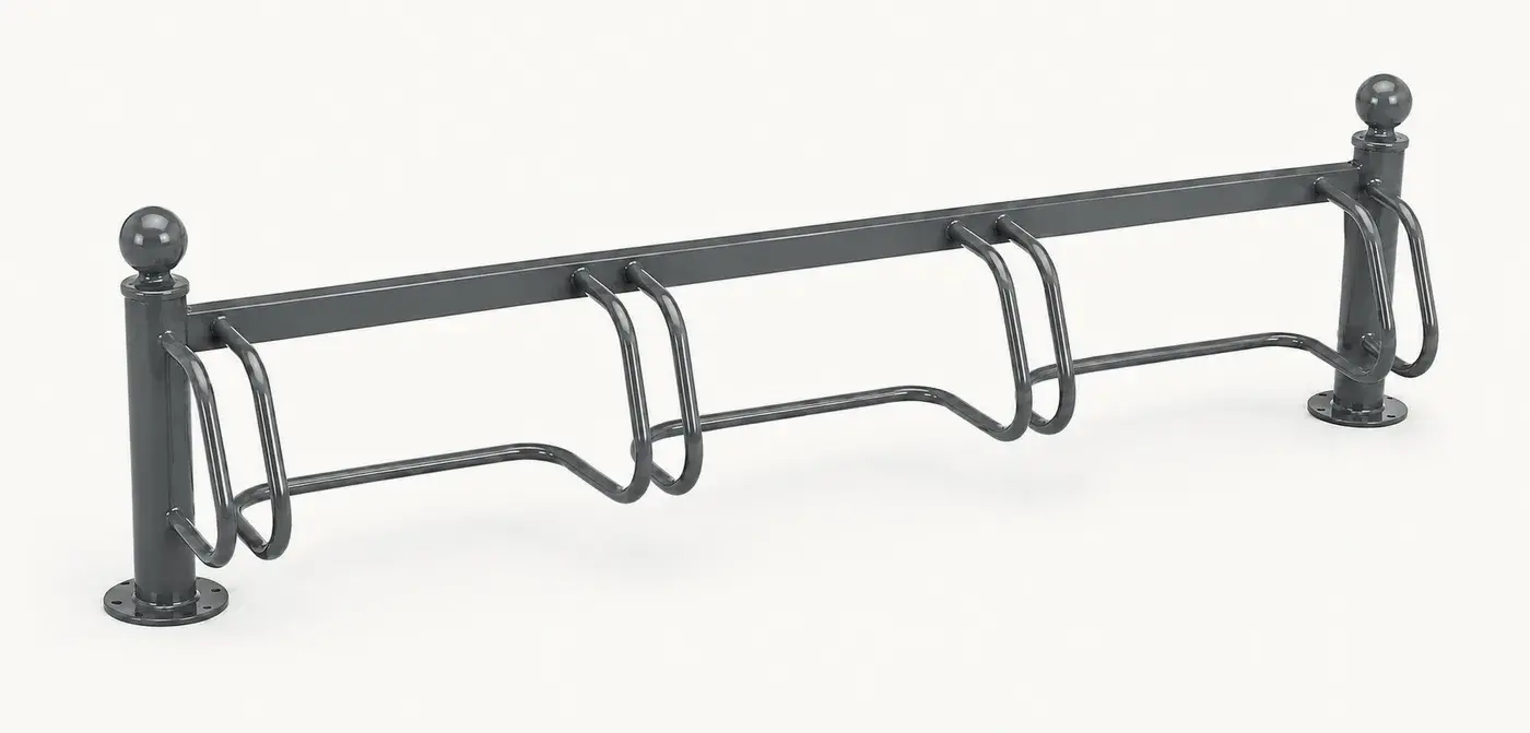 Support-cycle CS4 — coloris Gris (RAL 7012)