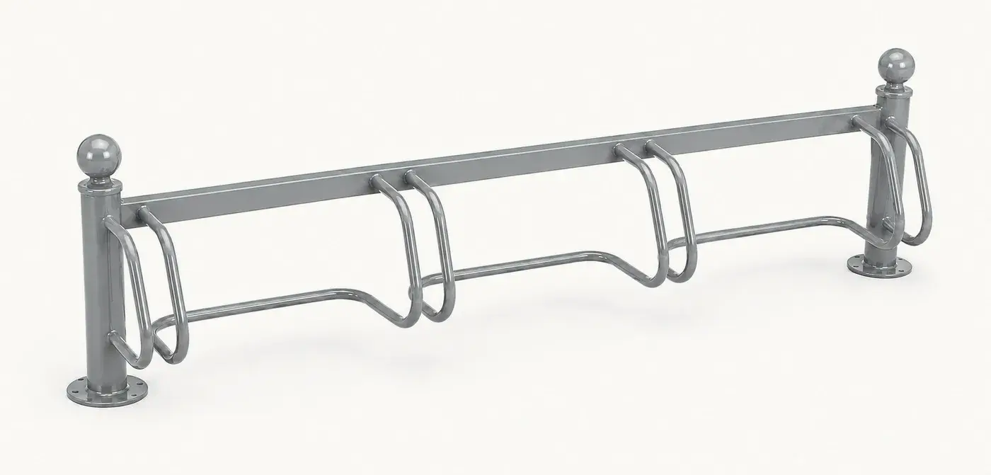 Support-cycle CS4 — coloris Gris alu (RAL 310)
