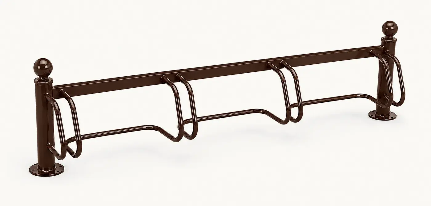 Support-cycle CS4 — coloris Marron (RAL 8017)