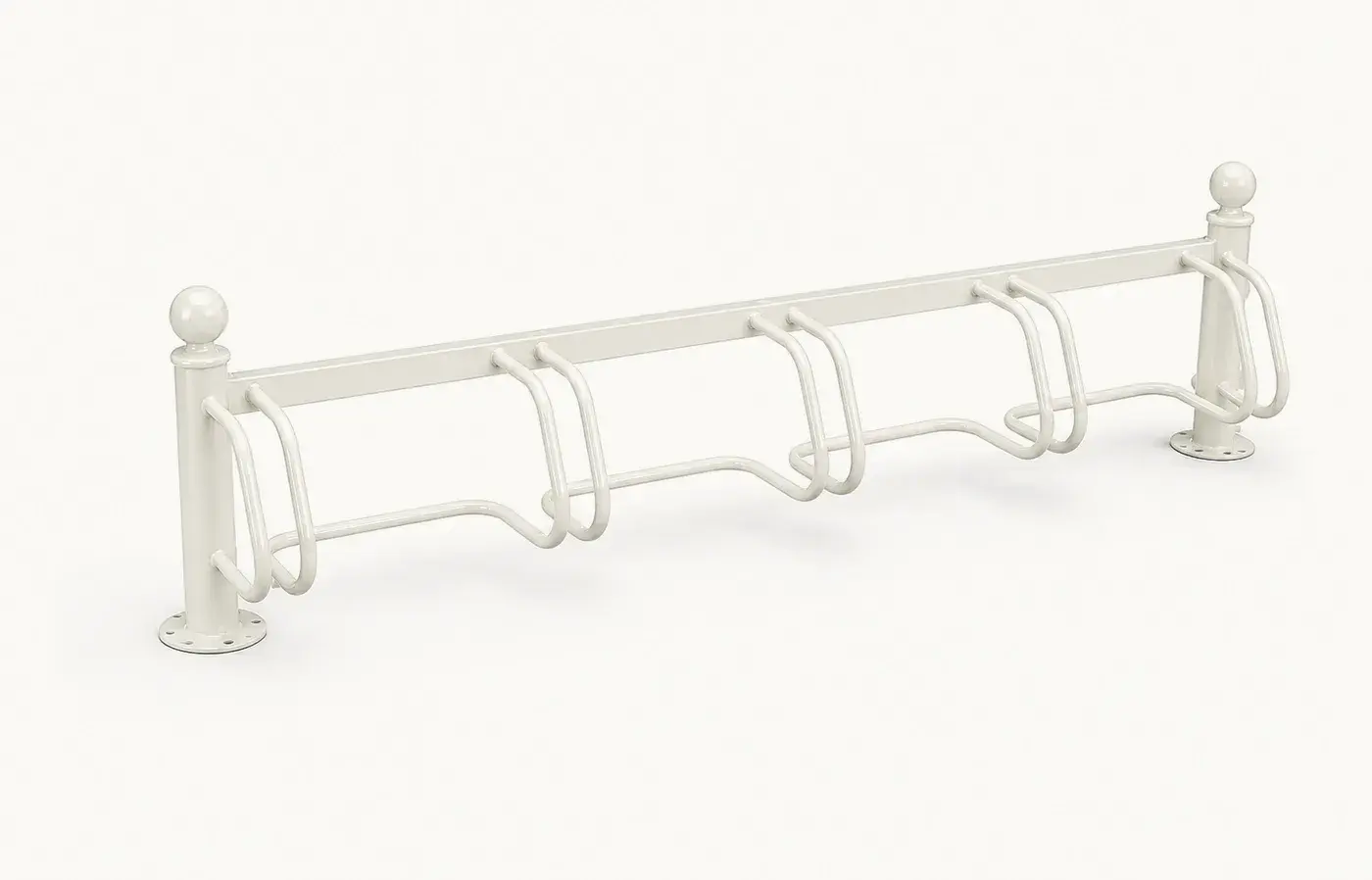 Support-cycle CS5 — coloris Blanc (RAL 9010)