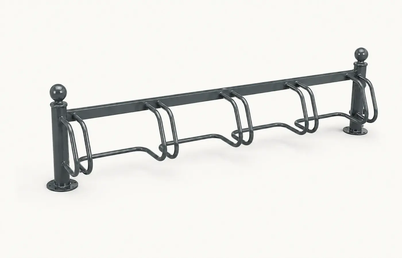 Support-cycle CS5 — coloris Gris (RAL 7012)