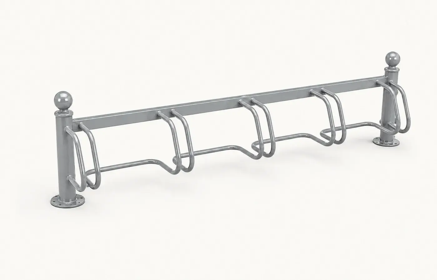 Support-cycle CS5 — coloris Gris alu (RAL 310)