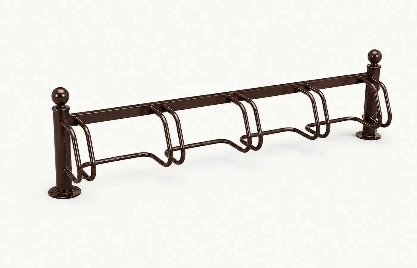 Support-cycle CS5 — coloris Marron (RAL 8017)