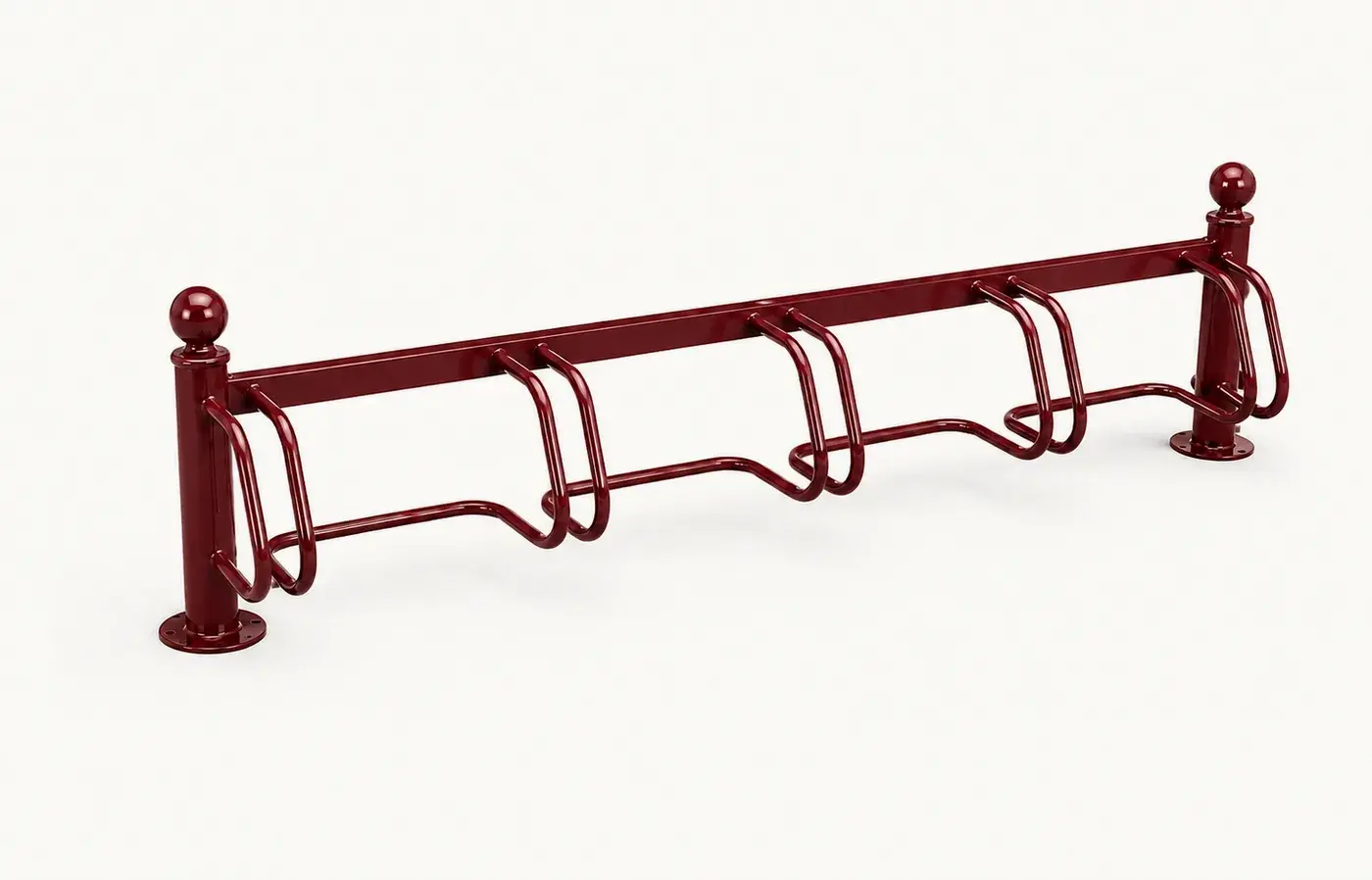 Support-cycle CS5 — coloris Rouge (RAL 3004)