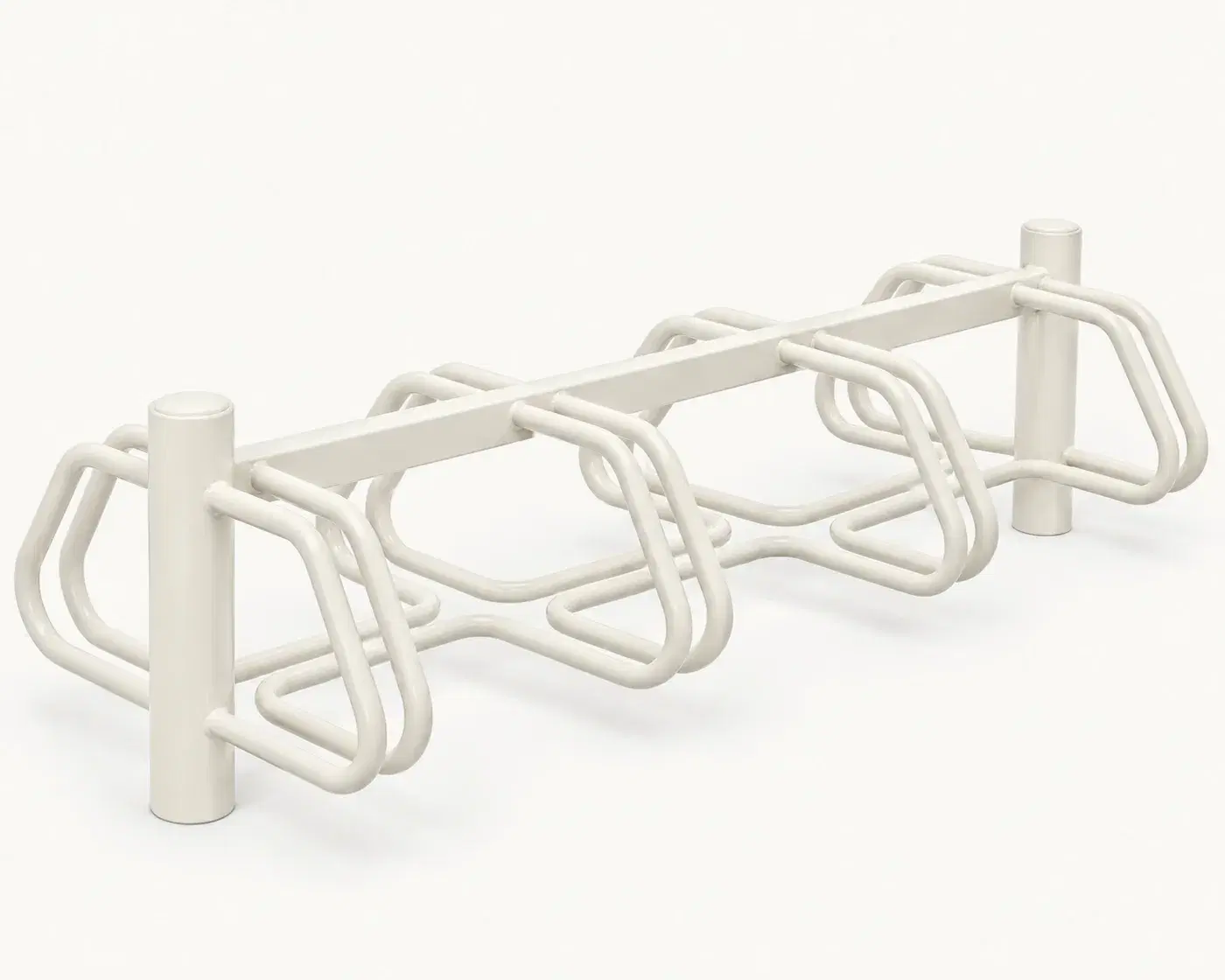 Support-cycle CS8 — coloris Blanc (RAL 9010)
