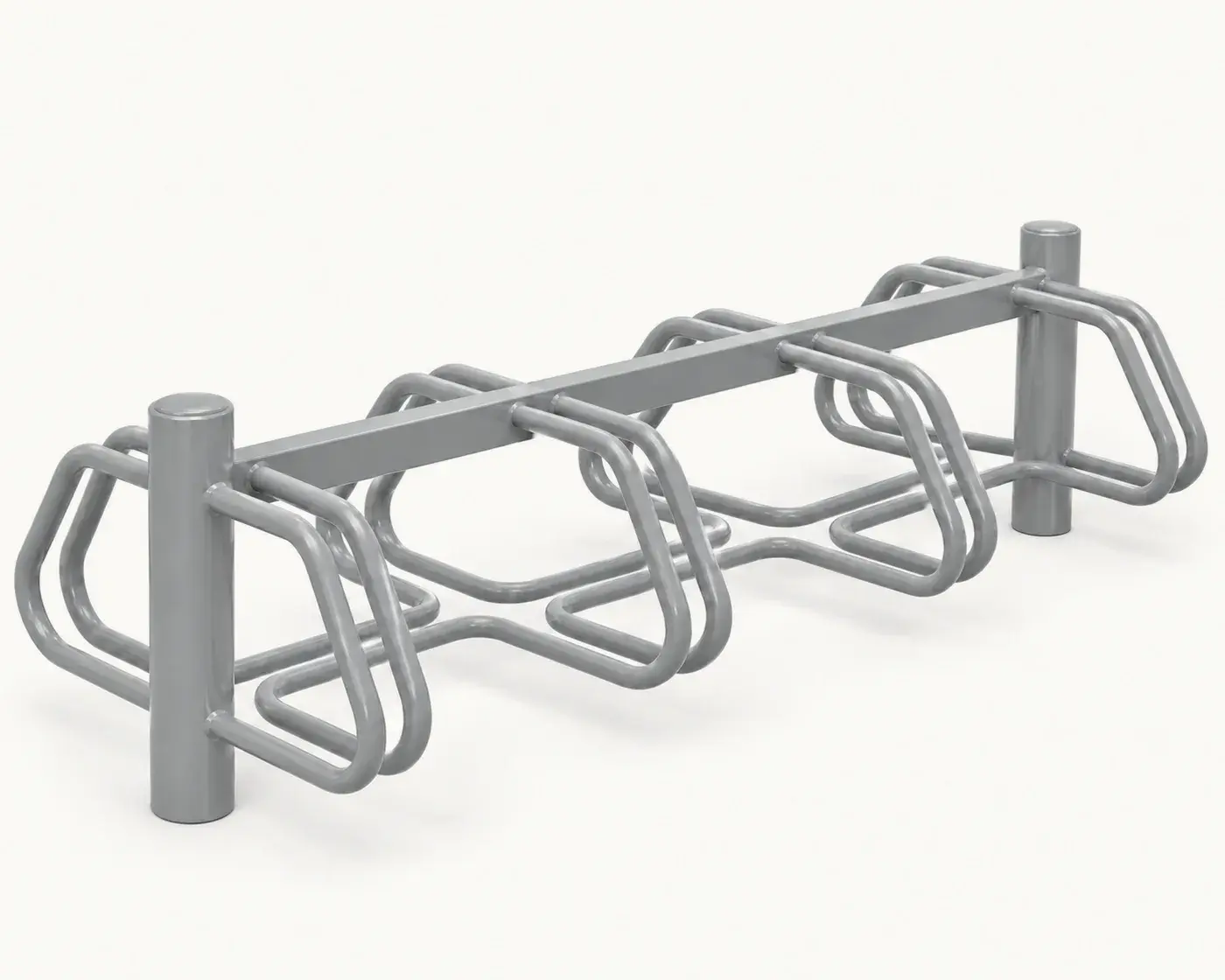 Support-cycle CS8 — coloris Gris alu (RAL 310)