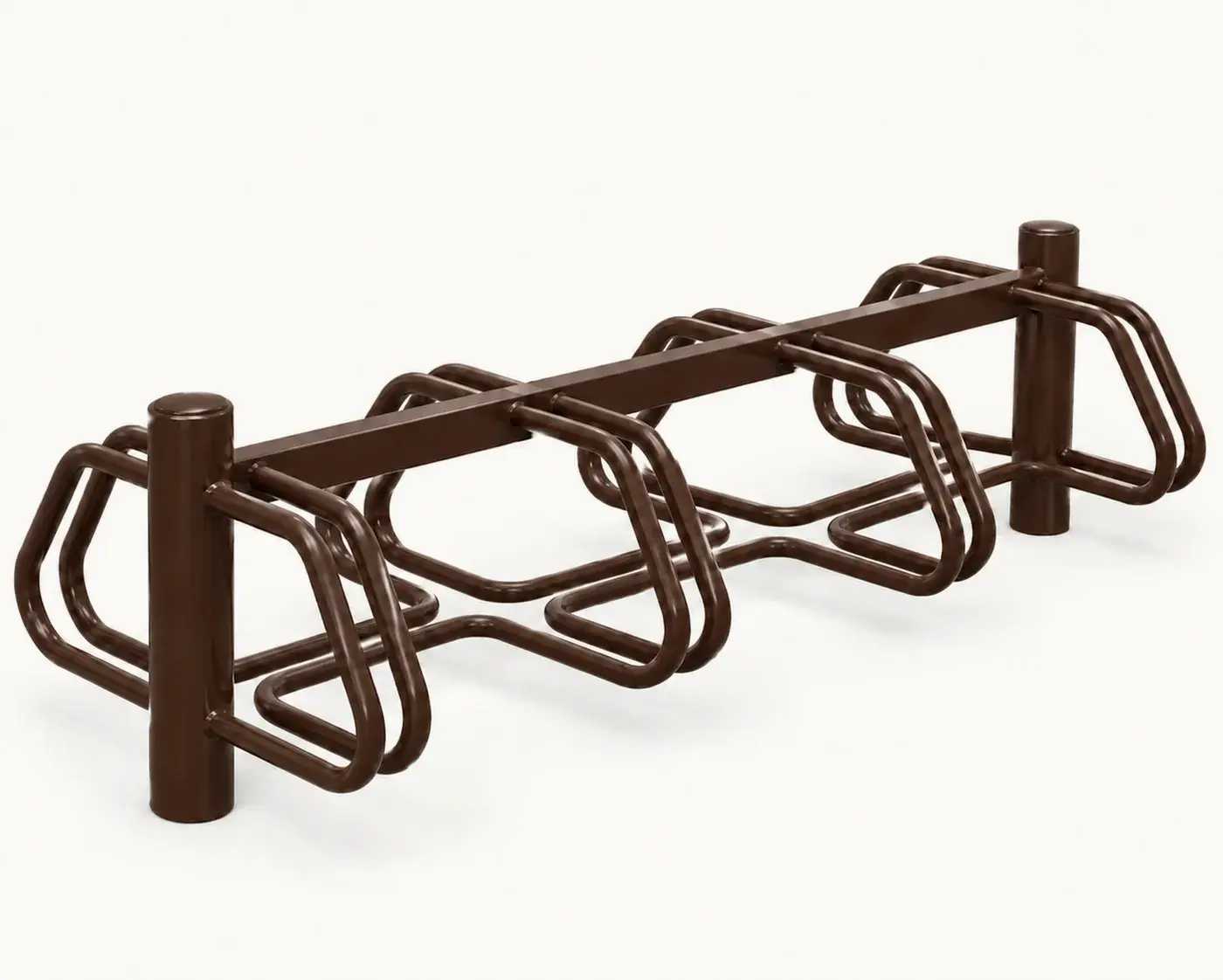 Support-cycle CS8 — coloris Marron (RAL 8017)