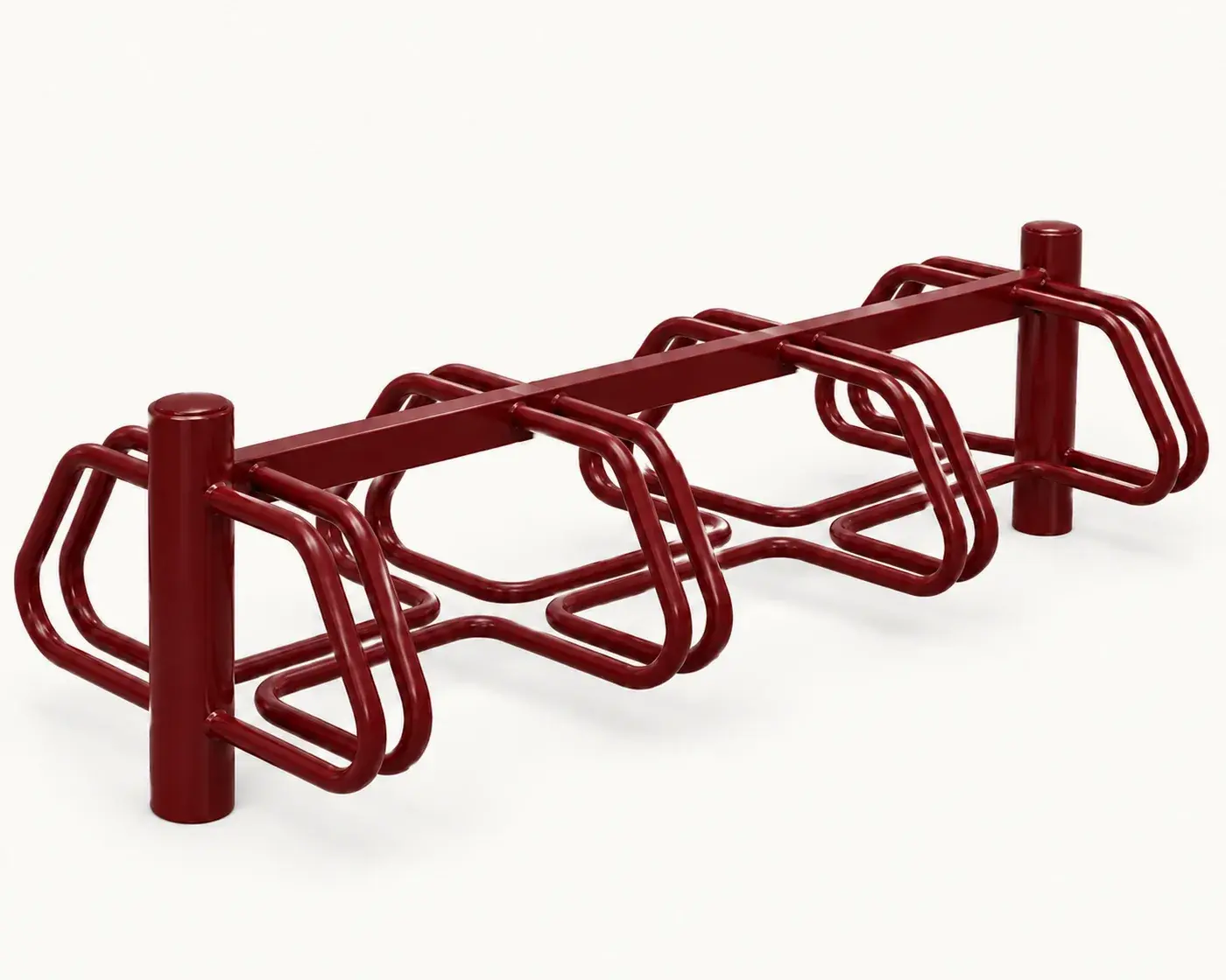 Support-cycle CS8 — coloris Rouge (RAL 3004)