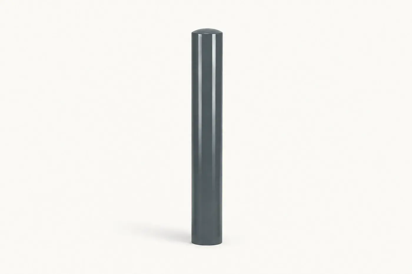 Potelet en acier PO1 — coloris Gris (RAL 7012)