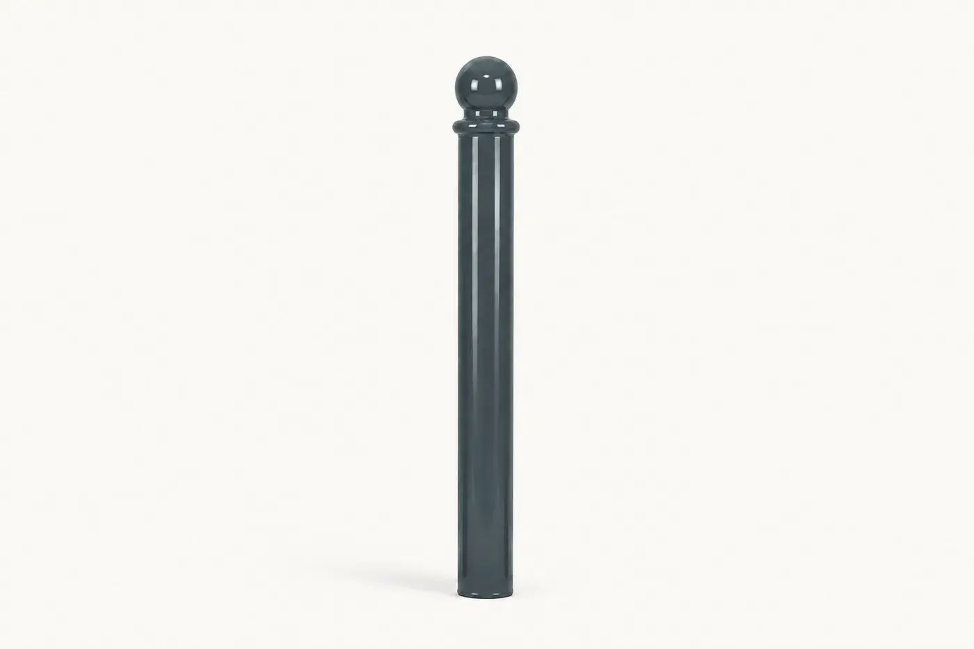 Potelet en acier PO2 — coloris Gris (RAL 7012)