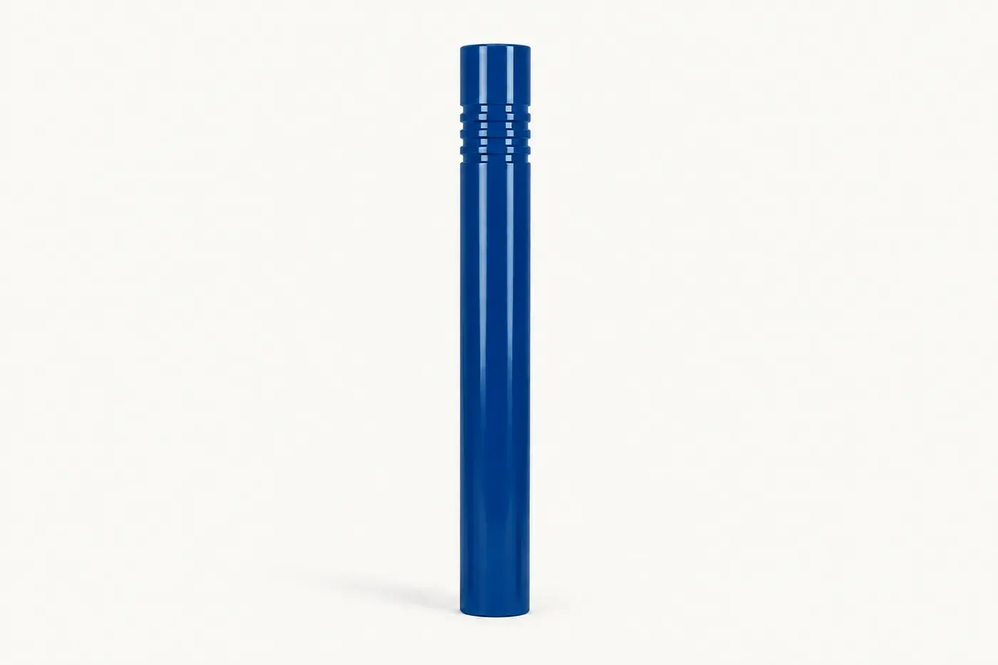 Potelet en acier PO6 — coloris Bleu (RAL 5010)