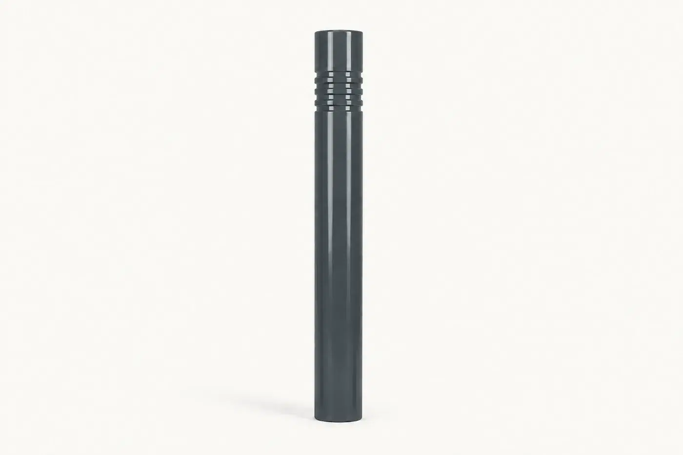 Potelet en acier PO6 — coloris Gris (RAL 7012)