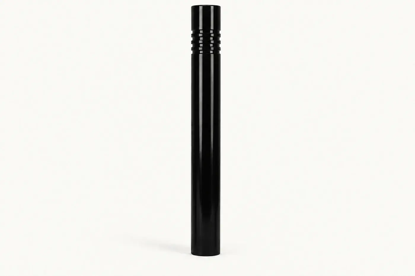 Potelet en acier PO7 — coloris Noir (RAL 9005)